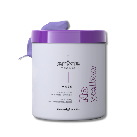 ENVIE TECNIC NO YELLOW maska neutralizująca do włosów blond 1000 ml - 2