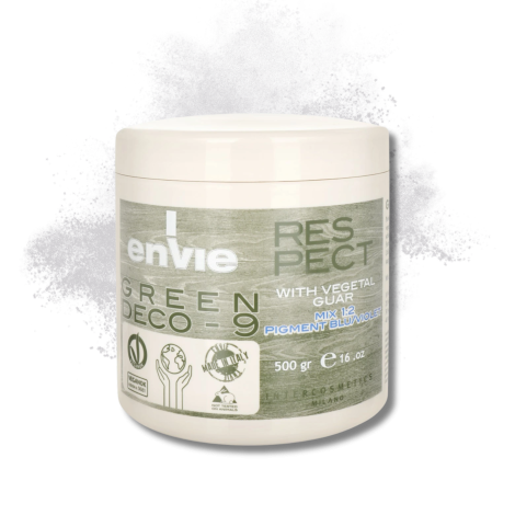 ENVIE RESPECT GREEN DECO-9 wegański rozjaśniacz w proszku 500 g | Niebieski - 2