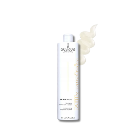 ENVIE LUXURY MILK PROTEIN szampon nawilżający włosy suche mleczny 250 ml - 2