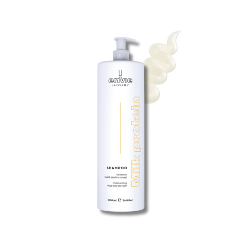ENVIE LUXURY MILK PROTEIN szampon nawilżający włosy suche mleczny 1000 ml - 2