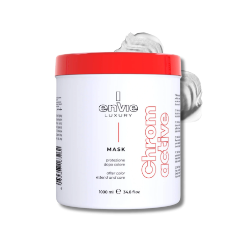 ENVIE LUXURY CHROMACTIVE maska regenerująca do włosów farbowanych 1000 ml - 2