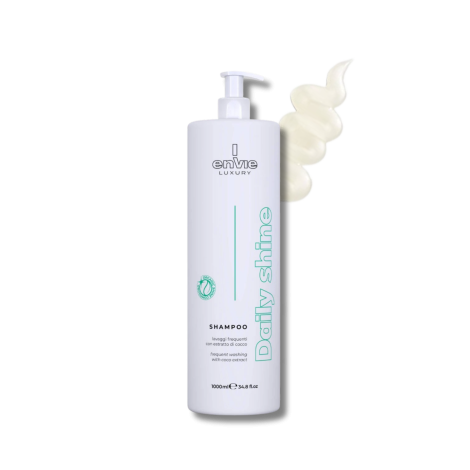 ENVIE LUXURY DAILY SHINE szampon nawilżający do włosów kokosowy 1000 ml - 2