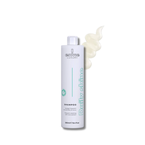 ENVIE LUXURY DAILY SHINE szampon nawilżający do włosów kokosowy 250 ml - 2