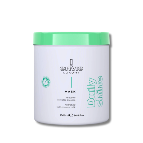 ENVIE LUXURY DAILY SHINE maska nawilżająca do włosów kokosowa 1000 ml