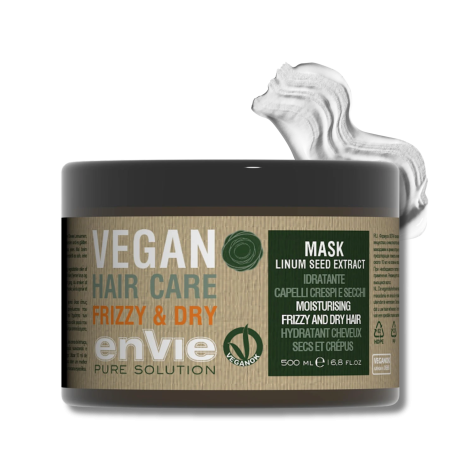 ENVIE VEGAN HAIR CARE wegańska maska nawilżająca do włosów suchych 500 ml - 2
