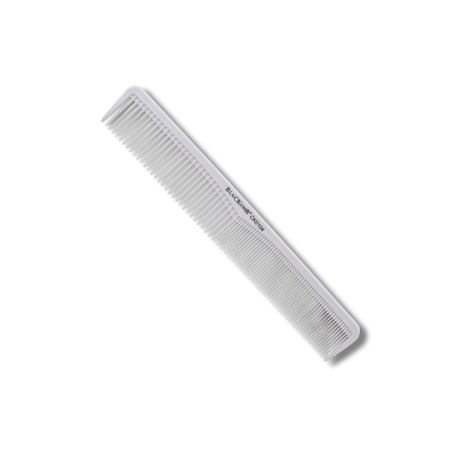 BLACKOMB ceramiczny grzebień fryzjerski do strzyżeń włosów biały | CK0104