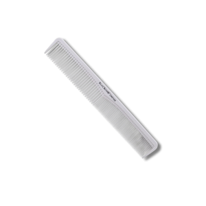 BLACKOMB ceramiczny grzebień fryzjerski do strzyżeń włosów biały | CK0104