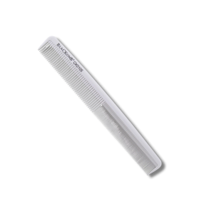 BLACKOMB ceramiczny grzebień fryzjerski do strzyżeń włosów biały | CK0105