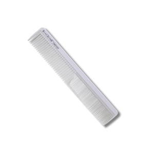 BLACKOMB ceramiczny grzebień fryzjerski do strzyżeń włosów biały | CK0107