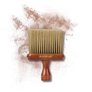 BLACKOMB drewniana karkówka fryzjerska pędzel zmiotka do włosów CK001 - image 2