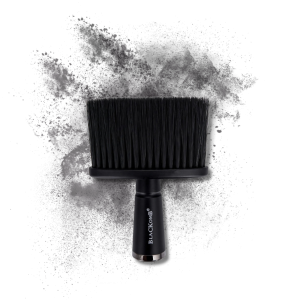 BLACKOMB karkówka fryzjerska szczotka do włosów pędzel barberski czarny - image 2