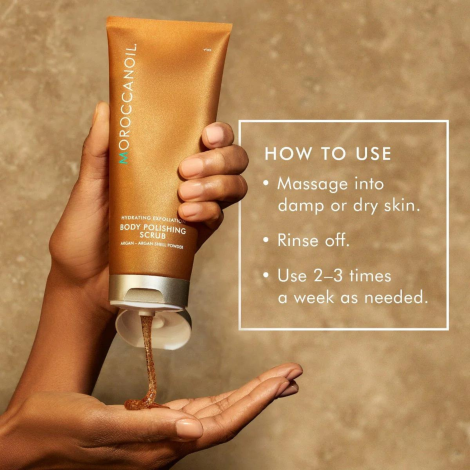 MOROCCANOIL BODY Polishing Scrub peeling nawilżający do ciała 200 ml - 3