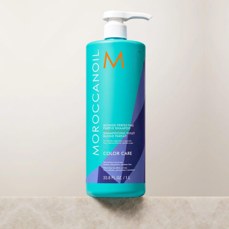 MOROCCANOIL COLOR CARE Blonde Perfecting Purple fioletowy szampon 1000 ml - 2