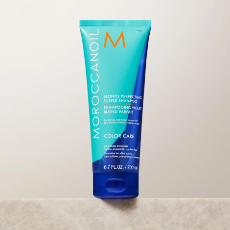 MOROCCANOIL COLOR CARE Blonde Perfecting Purple fioletowy szampon 200 ml - 2