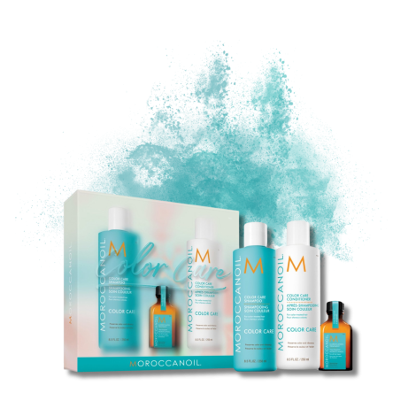 MOROCCANOIL COLOR CARE zestaw | szampon + odżywka + olejek + balsam - 2