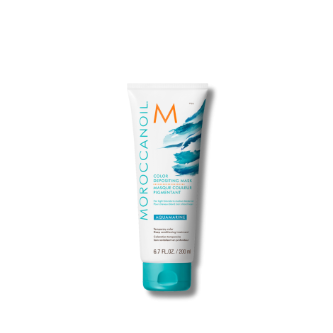 MOROCCANOIL COLOR MASK koloryzująca maska do włosów 200 ml | Aquamarine