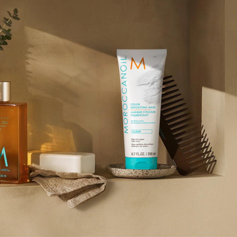MOROCCANOIL COLOR MASK koloryzująca maska do włosów 200 ml | Clear - 2