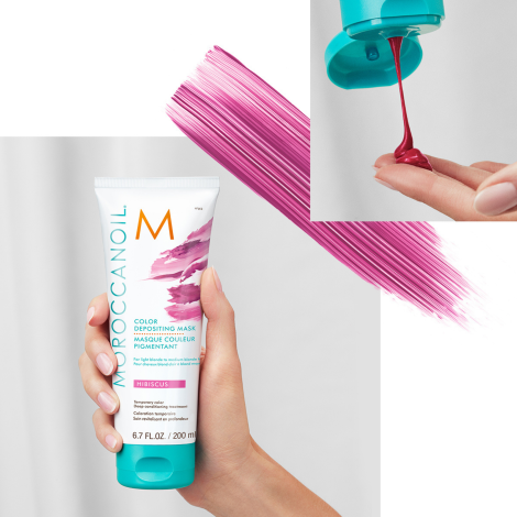 MOROCCANOIL COLOR MASK koloryzująca maska do włosów 200 ml | Hibiscus - 2