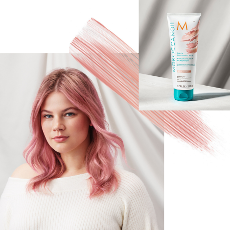 MOROCCANOIL COLOR MASK koloryzująca maska do włosów 200 ml | Rose Gold - 3