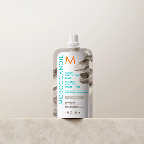 MOROCCANOIL COLOR MASK koloryzująca maska do włosów 30 ml | Platinum - 2