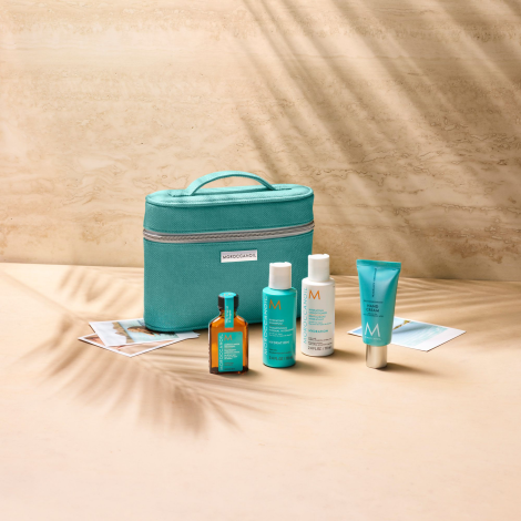 MOROCCANOIL HYDRATION travel zestaw podróżny nawilżający + kosmetyczka - 3
