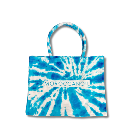 MOROCCANOIL Tie Dye Bag bawełniana torba na ramię shopperka