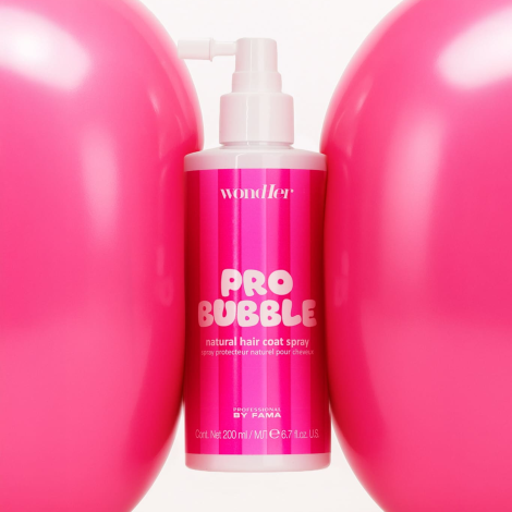 BY FAMA WONDHER STYLE Pro Bubble spray stylizujący do włosów 200 ml - 3