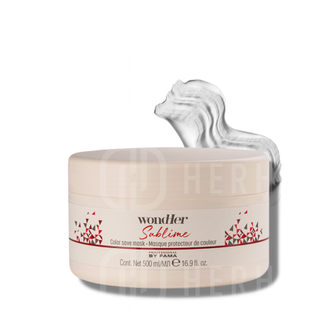 BY FAMA WONDHER Sublime maska ochronna do włosów farbowanych 500 ml - 2