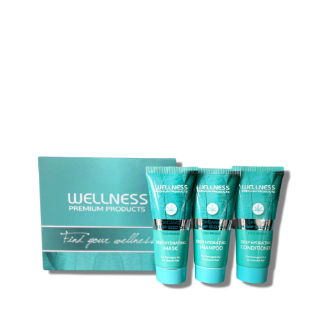 WELLNESS PREMIUM DEEP HYDRATING mini zestaw nawilżający 3 x 50 ml