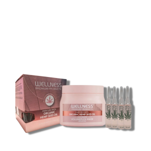 WELLNESS PREMIUM VOLUMEPLEX lekka maska nawilżająca 500 ml + 4 ampułki