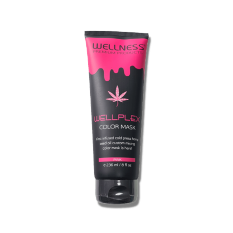 WELLNESS PREMIUM WELLPLEX Color Mask maska koloryzująca 236 ml | Pink