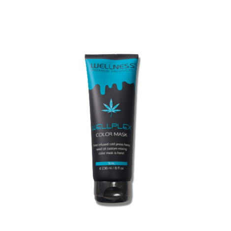 WELLNESS PREMIUM WELLPLEX Color Mask maska koloryzująca 236 ml | Teal