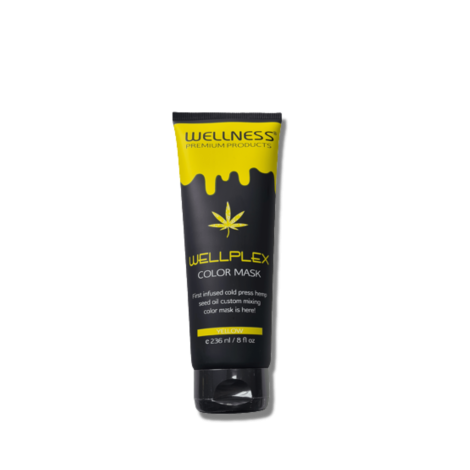 WELLNESS PREMIUM WELLPLEX Color Mask maska koloryzująca 236 ml | Yellow