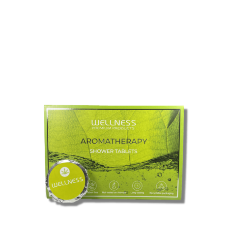 WELLNESS PREMIUM zestaw tabletek pod prysznic 6 szt. | Zielone